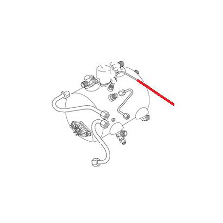 TUYAU CALYPSO R15 L:250MM Ã˜10MM ORIGINE - NFQ07556757