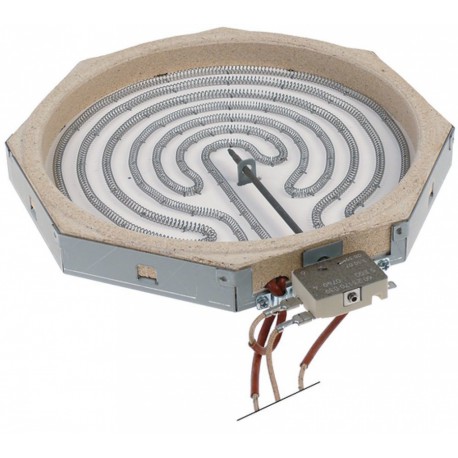 PLATTEN ELECTRIC OCTOGONALE 2500W 230V Ã˜250MM - OREG6899