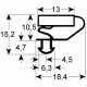 GASKET COLD L:1619MM L:617MM