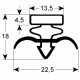 JOINT FROID L:495MM L:615MM - TIQ11437