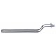 RESISTENZA DI VASCHETTA 3000W 254V L:420MM L:70MM FLANGIA 50X27MM