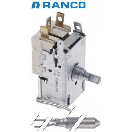 TERMOSTATO RANCO K22L8100 CAPILLARE 2050MM - GSQ6620