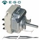 TERMOSTATO 3 POLI 3NO 16A TMINI 100Ã¸C TMAXI 350Ã¸C - TIQ12687