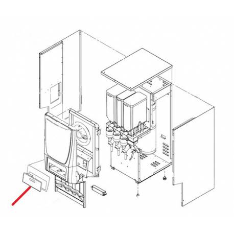 KIT TASTIERA + FACCIATA PCGT3 ORIGINALE - PHEGQ82