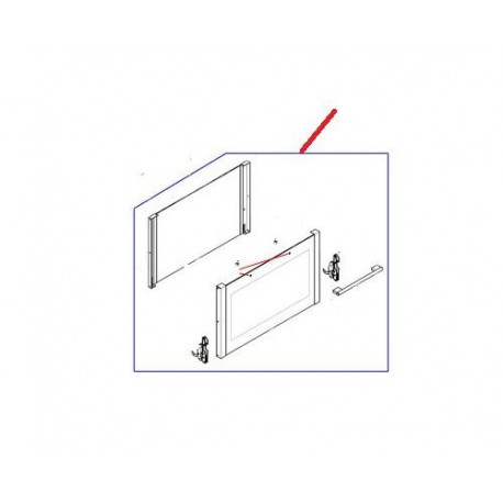 PORTE FOUR COMPLETE EF411D DEPUIS 2016 ORIGINE - GXQ829