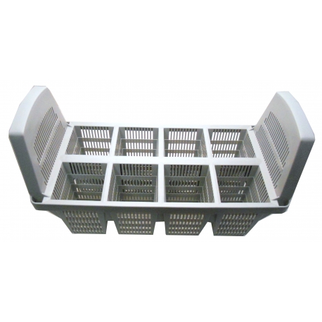 BASKET CUTLERY 8 COMPARTIMENTS PLASTIC ORIGIN - TIQ12753