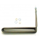 RESISTENCIA PARA FREIDORA FR70E7 2000W 230V L:255MM L:45MM - TIQ12772