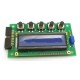 DISPLAY LCD BLUE + 5 BUTTONS MB1 GENUINE