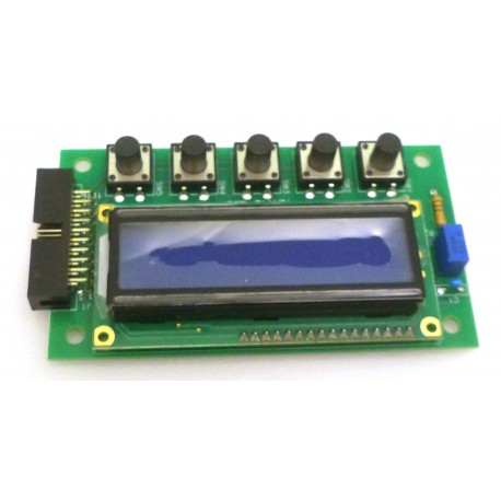 DISPLAY LCD BLU + 5 BOTTONI MB1 ORIGINALE - PUBQ668