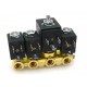 GRUPO 4EV. 2+2+3+2VIE 230V 50HZ-INSERTI INOX- - MQN8632