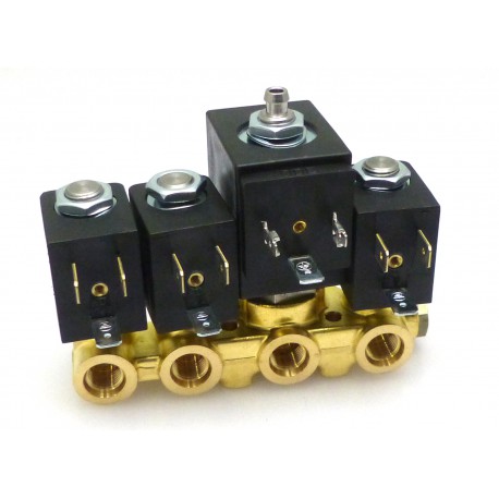 GRUPO 4EV. 2+2+3+2VIE 230V 50HZ-INSERTI INOX- - MQN8632