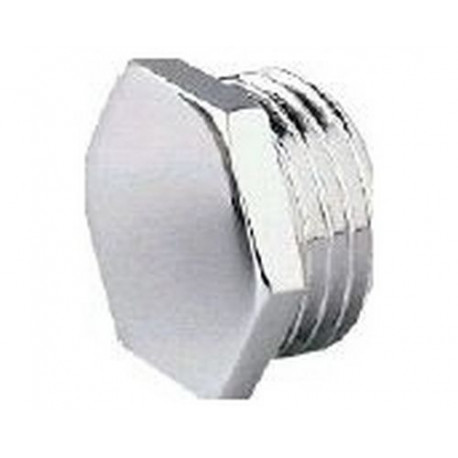 STOPPER CHROMIUM PLATES MALE 1/2 - IQ6794