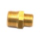 FITTING BRASS 1/2M 3/8M L:3.2MM - IQ756