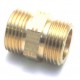 FITTING BRASS EGAL 3/8 M SHORT L:18MM