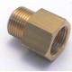 FITTING BRASS GERADE 3/8 F - 3/8 M