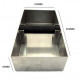 STAINLESS STEEL COFFEE GROUNDS BOX WITH REINFORCED BAR Ã32 300X160X80MM