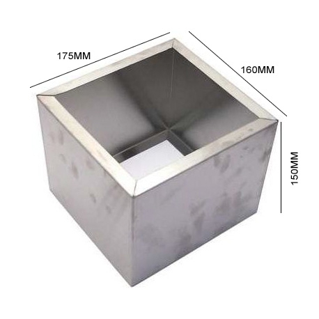 CAJA EN MADERA PARA CUBA CON POSO 180X190X110 - IQ7008