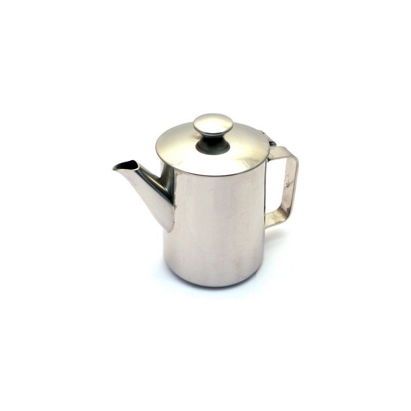 Generic Pot à lait en Inox avec couvercle, théhière à café 600ml à prix pas  cher