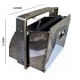 CASSETTO A MARC VERTICAL INOX 345LX270H