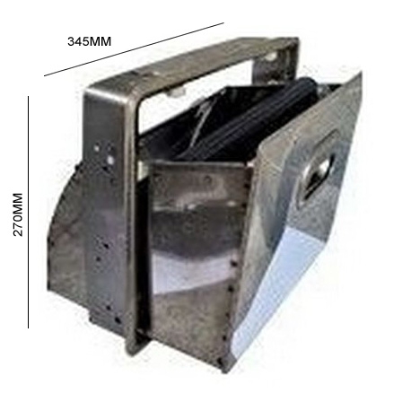 CAJON DE MARCA VERTICAL INOXIDABLE 345LX270H - IQ7187