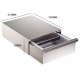 COFFEE GROUNDS BOX DRAWER 270X300X85 STAINLESS STEEL