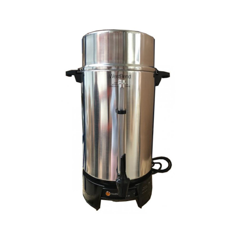 West Bend 55 Cup Commercial Coffee Urn - Stainless Steel