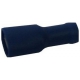 PACK OF DI 25 FASTON FEMMINA BLU IN NYLON 6.35X2.5MM