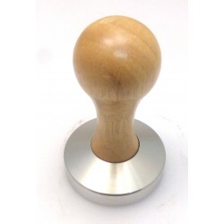 COFFEE TAMPER 57MM WOOD & ALUMINIUM