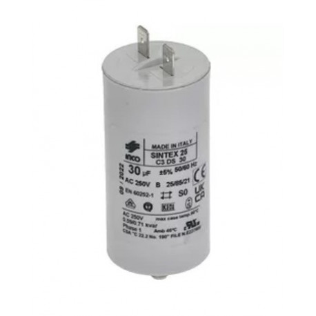 CAPACITOR 30ÂµF 450V WITH SYNTHETIC JACKET - IQ019