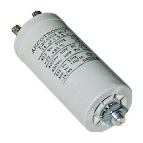 CAPACITOR 8ÂµF 450V WITH COAT SYNTHETIQUE - IQ035