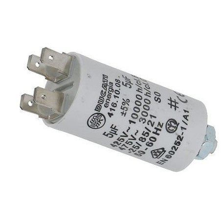 CAPACITOR WITH SYNTHETIC JACKET (A) 450V 5ÂµF - IQ038