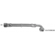 FLEXIBLE ELBOW INOX CONE L:500MM ØINT:10MM ØEXT:14MM