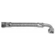 FLEXIBLE ELBOW INOX CONE L:1500MM ØINT:10MM ØEXT:14MM