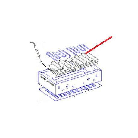 BLOCAGE ISOLANT PS36/PS30D ORIGINE ROLLERGRILL - EYQ6545