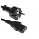 CORDONE 2.5M 2P+T CEE22 NERO