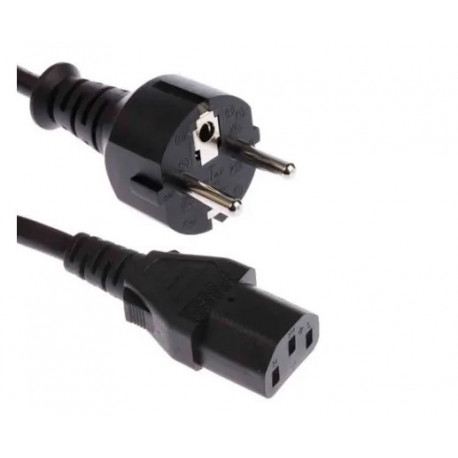 CABLE 2.5M 2P+EARTH CEE22 BLACK - IQ290