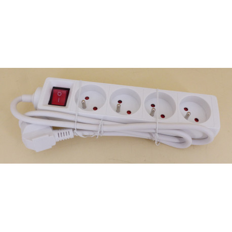 MULTIPRISE 4X10/16A AVEC INTER - IQ294