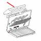 CAPOT PLAQUE SUP PANINI ORIGINE ROLLERGRILL - EYQ6361