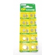 LOT DE 10 PILES LR41