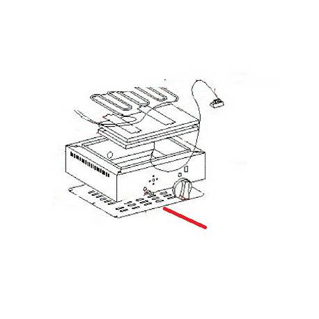 FOND DE SOCLE PS 36 ORIGINE ROLLERGRILL - EYQ6950