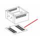 FOND DE SOCLE PS400E/G-PS 40 G ORIGINE ROLLERGRILL - EYQ6086