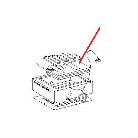 ISOLANT INFERIEUR PS 36 ORIGINE ROLLERGRILL - EYQ6816