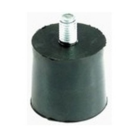 FOOT MACHINE 10MM FIX RUBBER CONIC 40X40 - IQ436