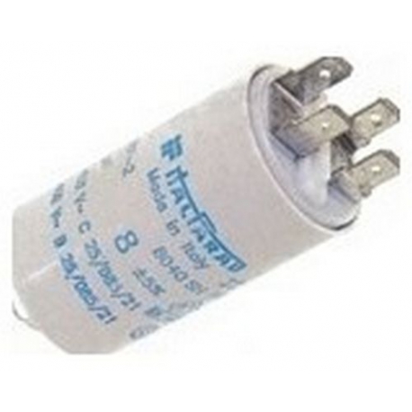CAPACITOR 25ÂµF 450V WITH COAT SYNTHETIC - IQ447
