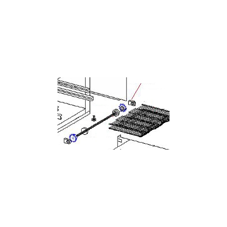 PALIER AVANT CT 540 ORIGINE ROLLERGRILL - EYQ7155