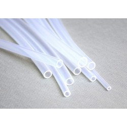 TRANSPARENT PTFE TUBING 4X6 SOLD PER METRE