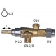ROBINET GAZ PEL 20/S M8X1 - EYQ8630