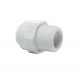UNION SIMPLE MALE 1/2 NPTF X 3/8 POLYPROPYLENE