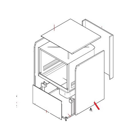 PANNEAU LATERAL N45 DROIT ORIGINE SILANOS - FVYQ6701