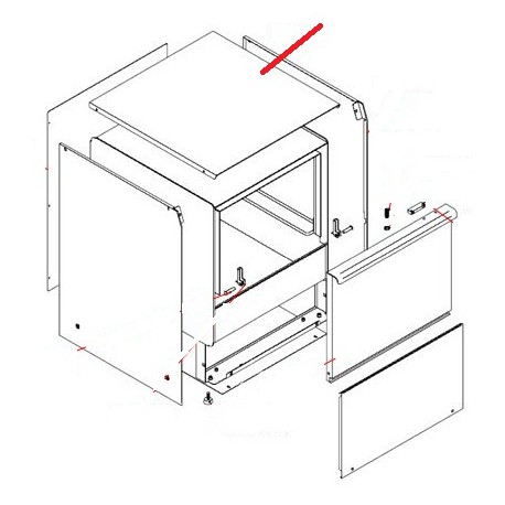 PANNEAU SUPERIEUR INCLINE - FVYQ7331